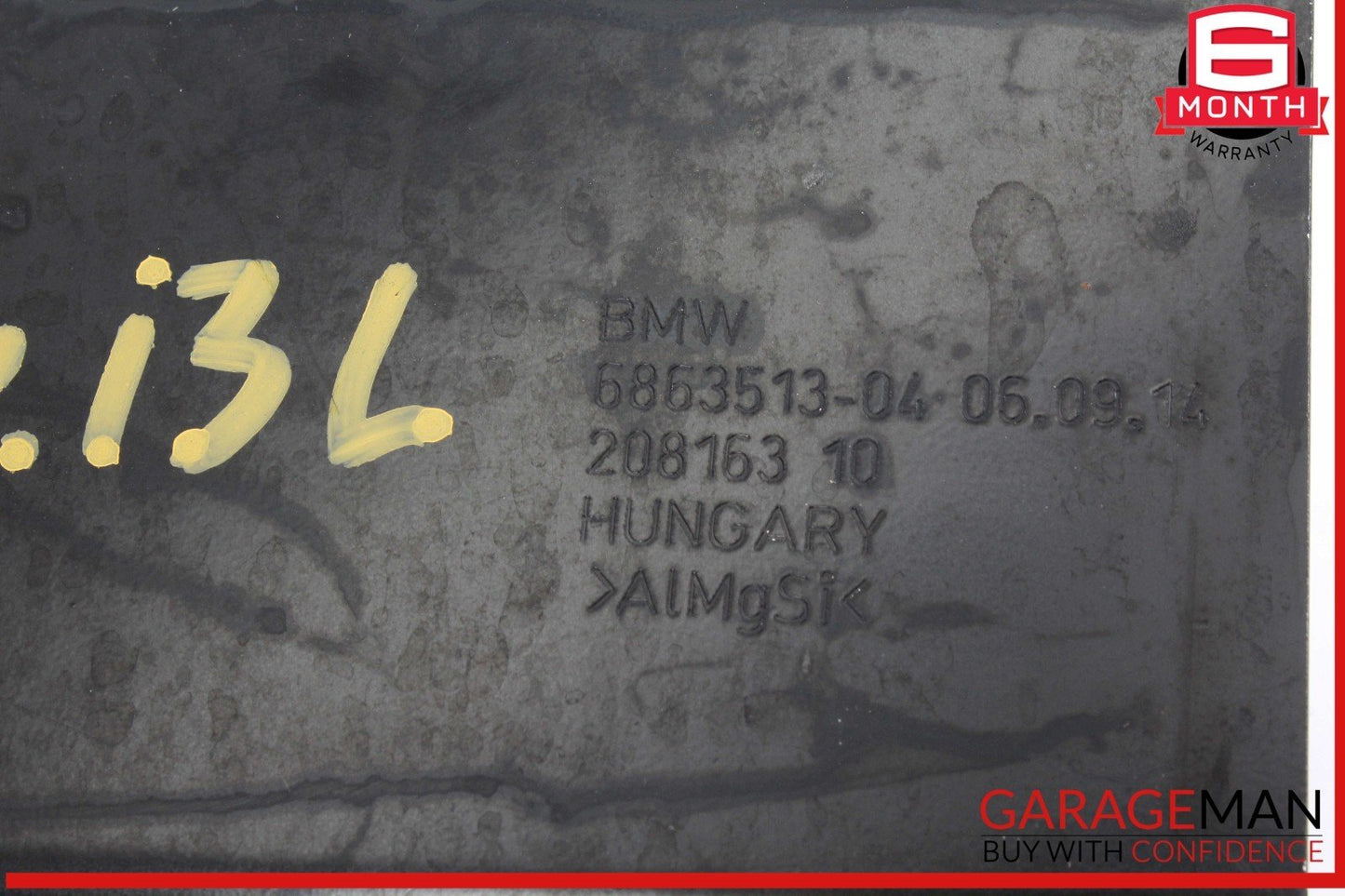14-21 BMW i3 I01 Hybrid Front Left Side Reinforcement Bracket 6863513 OEM
