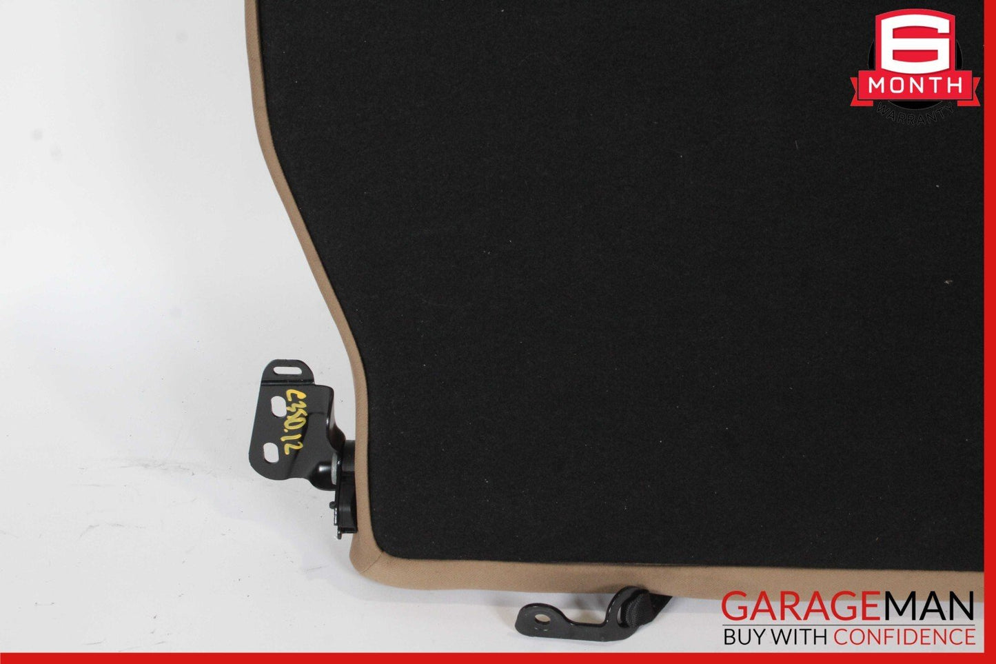 08-14 Mercedes W204 C300 C350 Sedan Rear Left Seat Cushion Upper Top Brown