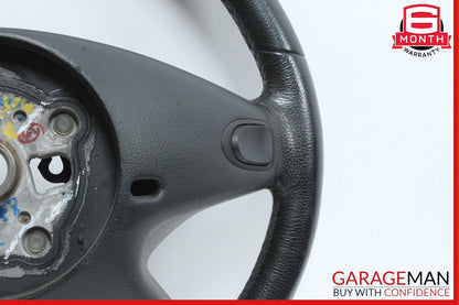 06-09 Mercedes W164 ML350 4MATIC Steering Wheel Black w/ Wood Top OEM