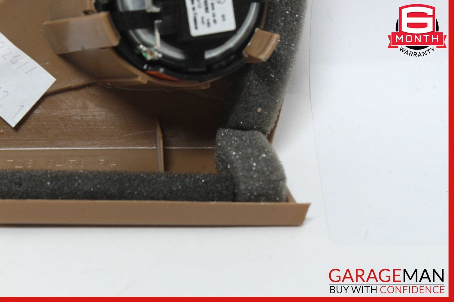 07-13 Mercedes W221 S550 S500 Front Right Side Tweeter Speaker Trim Cover Brown