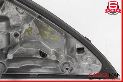 06-10 Mercedes W251 R350 R500 Front Left Side Mirror Door Rear View Silver OEM