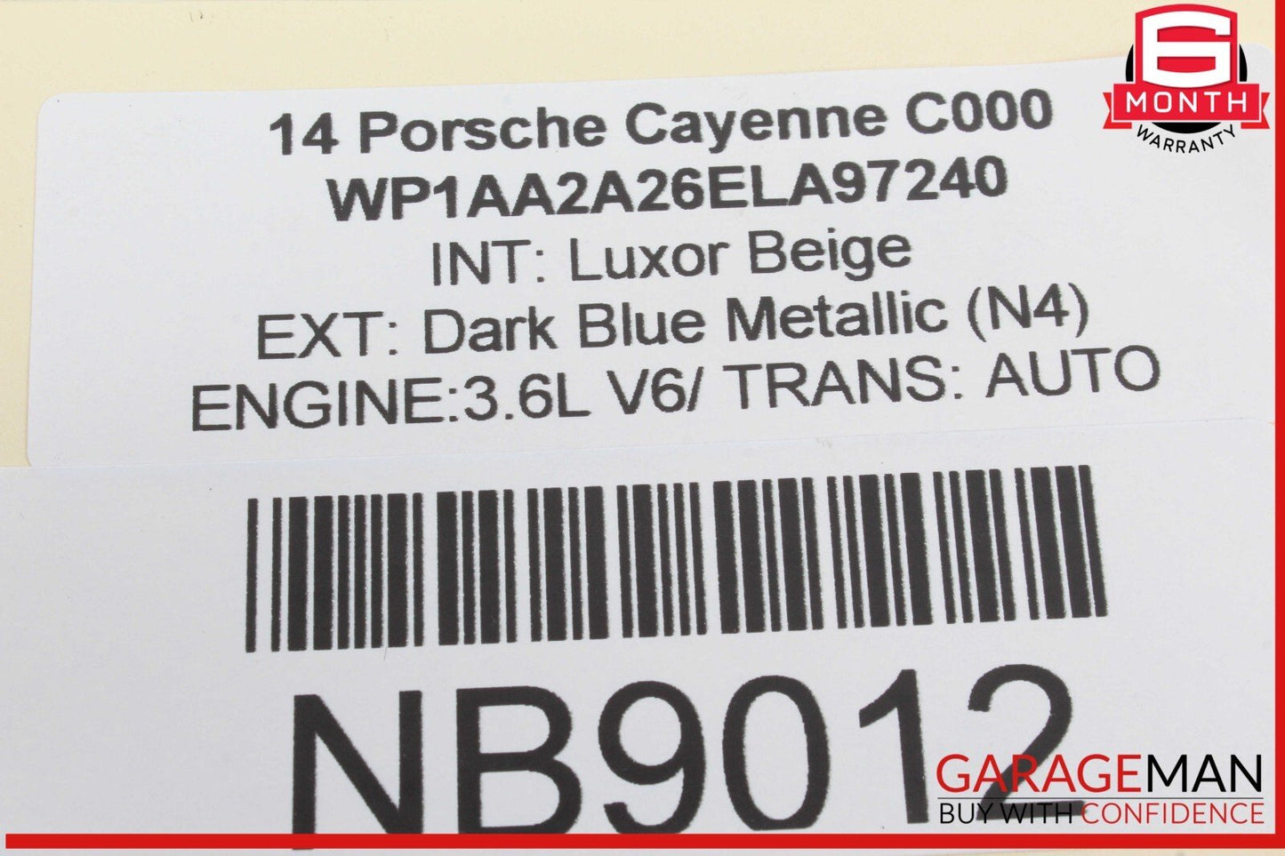 11-18 Porsche Cayenne 958 Front Right Passenger Side Door Control Module Unit