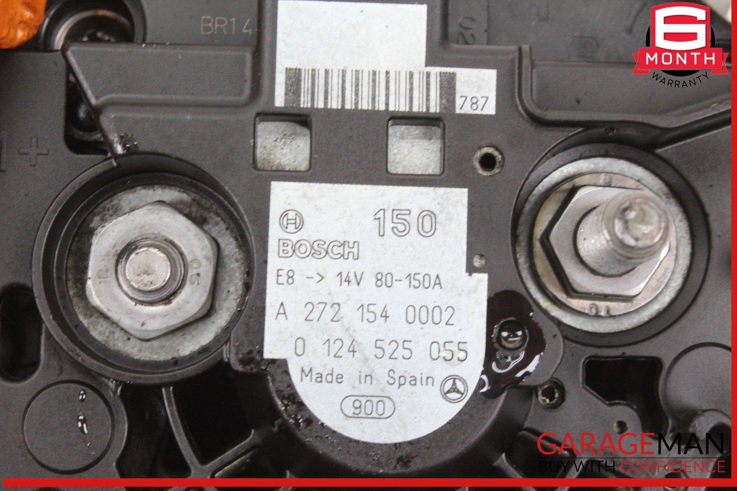 06-11 Mercedes W211 E350 C230 Generator Alternator 150 AMP 2721540002 OEM