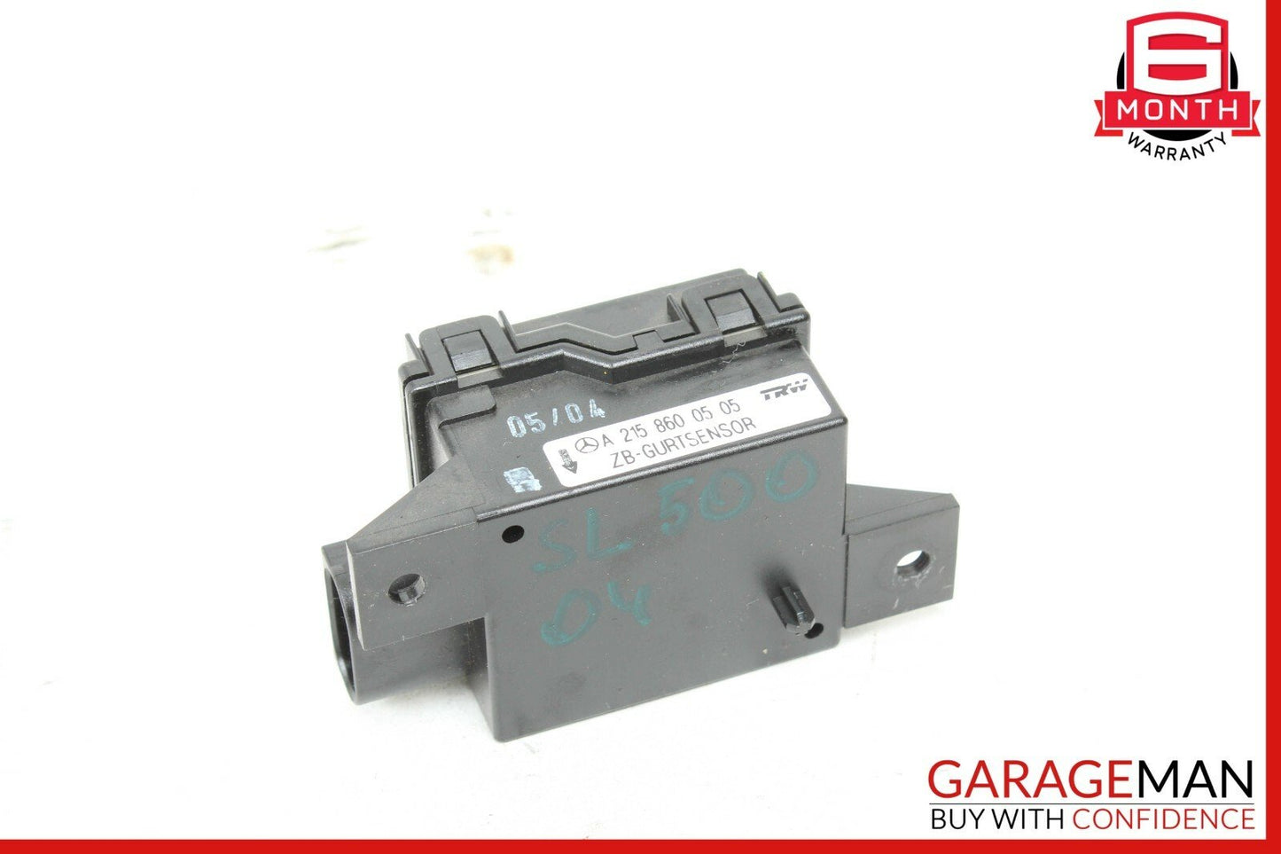 Mercedes R230 SL500 CL550 CL500 Seat Belt Seatbelt Tension Sensor 2158600505 OEM