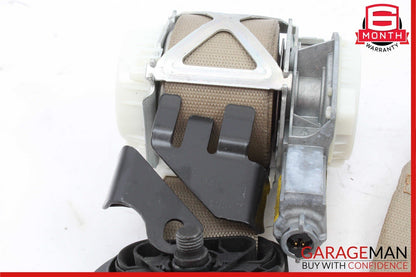 08-14 Mercedes W204 C300 Front Right Side Seatbelt Seat Belt Retractor Beige