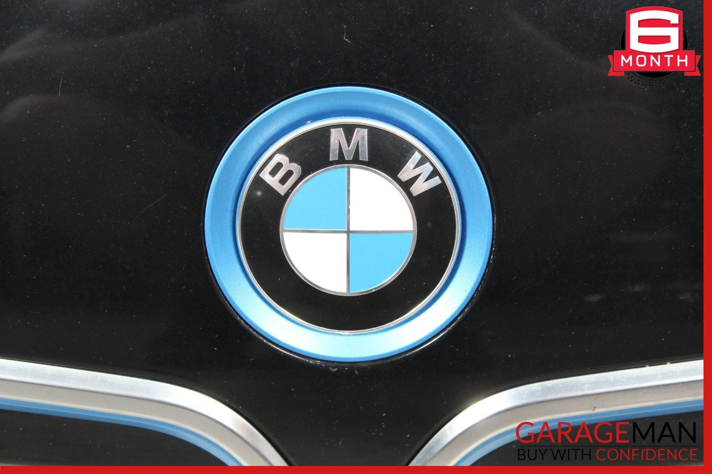 14-21 BMW i3 I01 Hood Cover Panel Assembly Black 51237375891 OEM