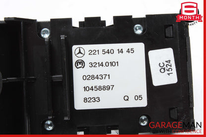 07-14 Mercedes W221 S550 CL550 S400 Electronic Parking Button Switch OEM