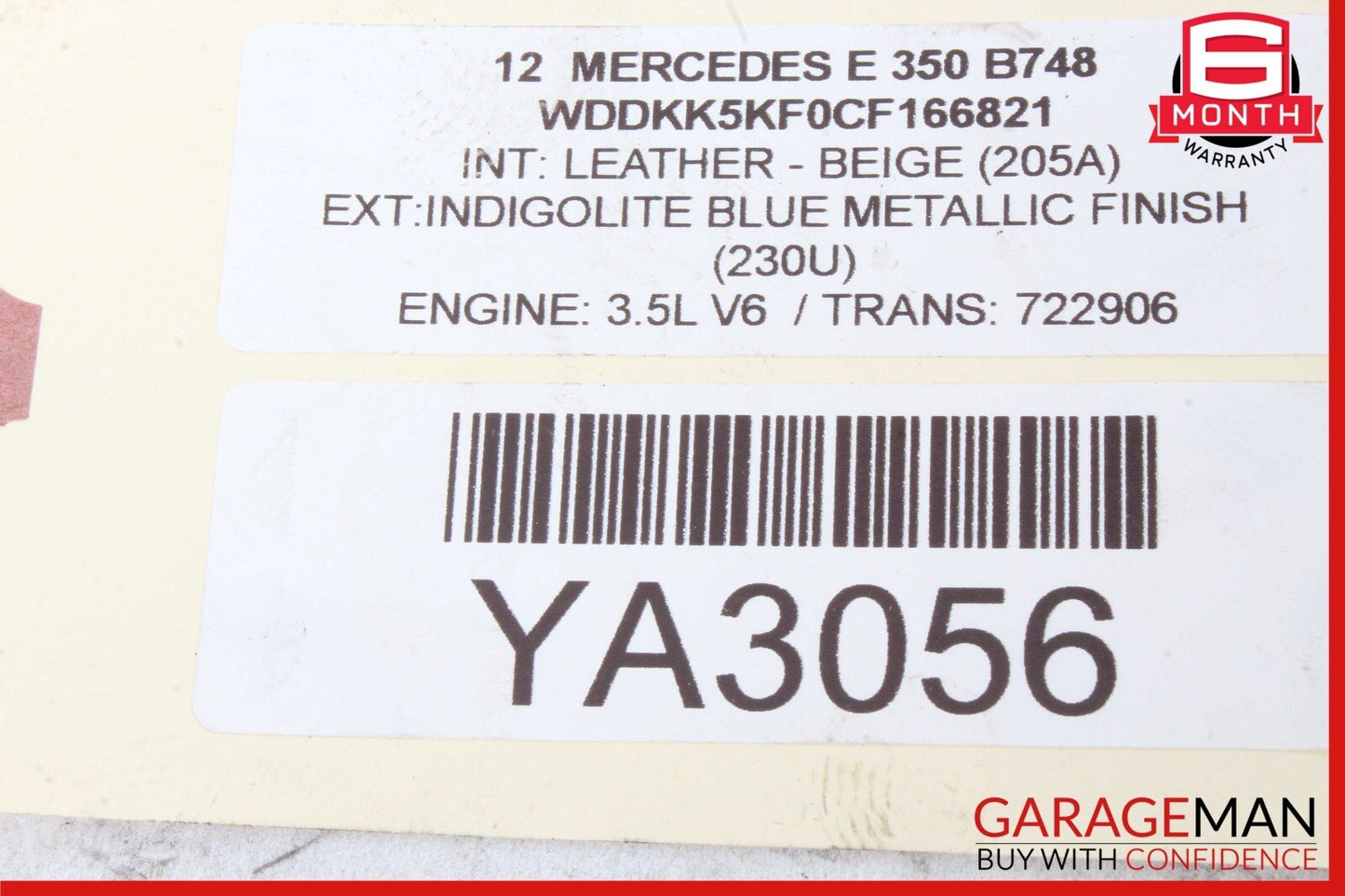 08-14 Mercedes W212 E350 C280 C300 Front Left RWD Suspension Upper Control Arm