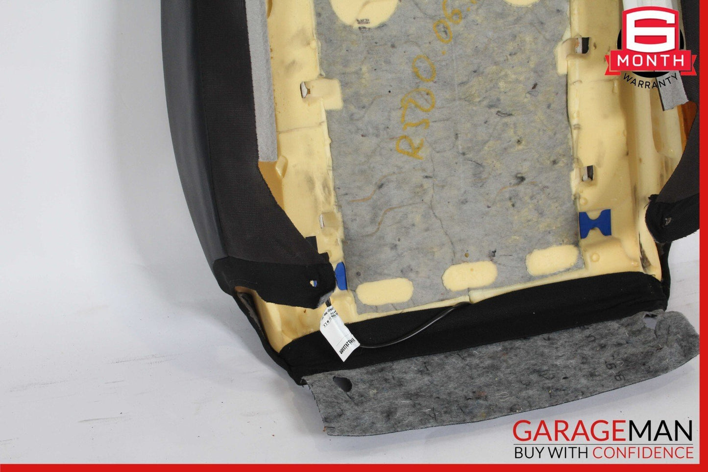 06-10 Mercedes W251 R500 Front Right Top Upper Seat Cushion Cover Anthracite