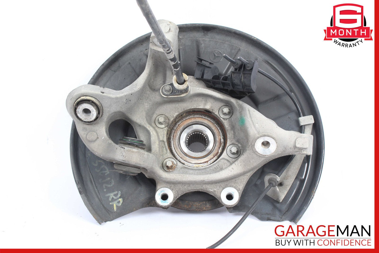 08-18 Mercedes W212 E350 Rear Right Side Spindle Knuckle Hub Bearing OEM