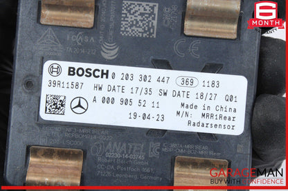 19-23 Mercedes W205 C300 Rear Left or Right Side Blind Spot Radar Sensor OEM
