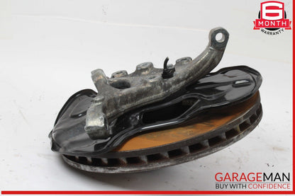10-16 Mercedes W212 E350 Front Left Side Spindle Knuckle Hub w/ Rotor Disc OEM
