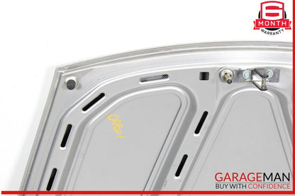 05-12 Porsche Boxster S 987 Rear Hood Bonnet Deck Lid Cover Silver OEM