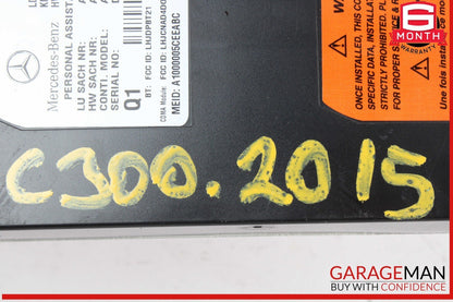 12-20 Mercedes W205 C300 4MATIC Communication Control Module Unit 2539004400 OEM