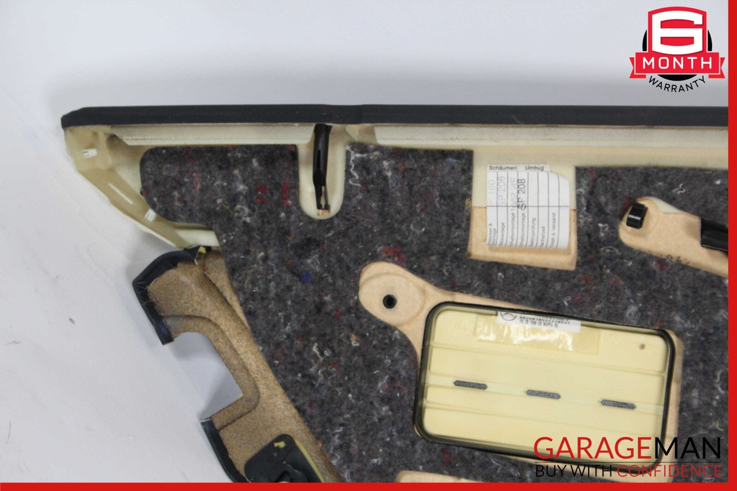 06-11 Mercedes W219 CLS63 CLS55 AMG Rear Right Interior Door Panel Black OEM