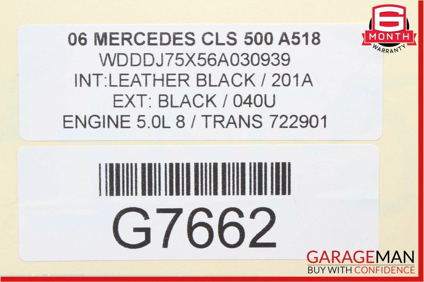 03-06 Mercedes W219 CLS500 Front Left / Right Side Headlight HID Xenon Ballast
