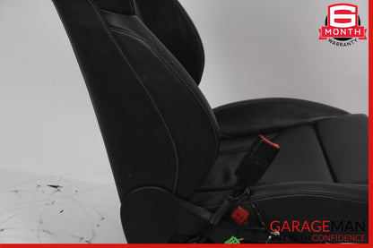 09-17 Audi Q5 Front Left Side Complete Seat Cushion Cover Assembly Black