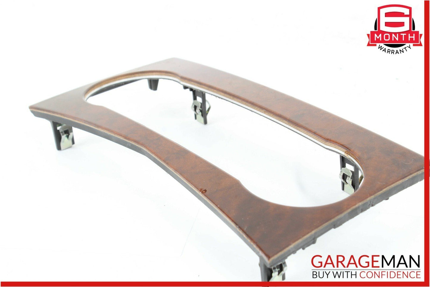 08-14 Mercedes W204 C300 AC A/C Climate Control Switch Trim Cover Bezel Wood