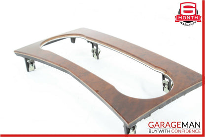 08-14 Mercedes W204 C300 AC A/C Climate Control Switch Trim Cover Bezel Wood