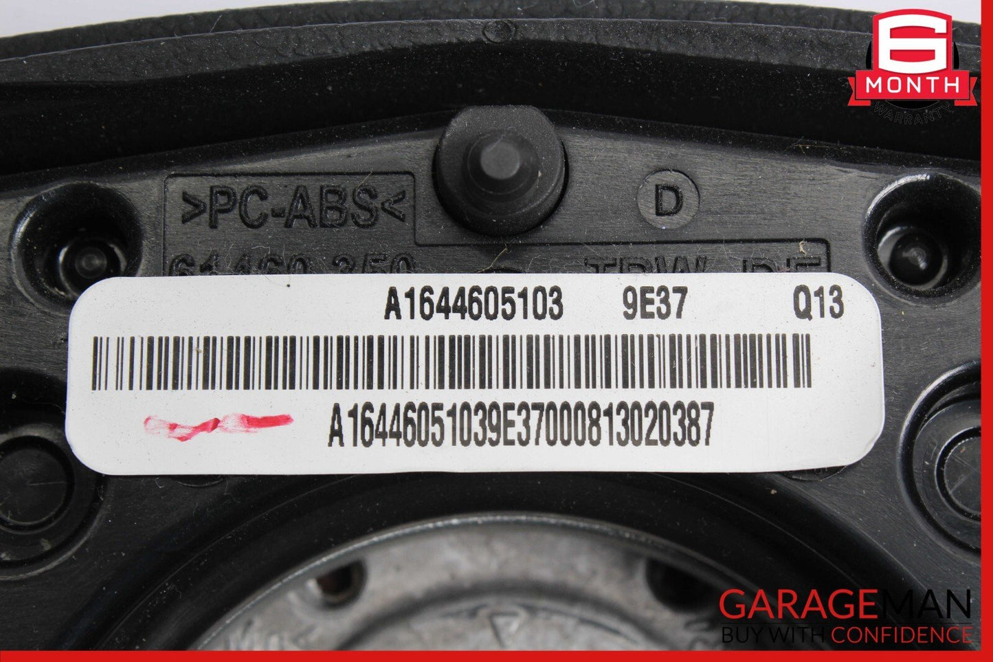 06-08 Mercedes X164 GL450 ML550 R500 GL320 Steering Wheel Anthracite OEM