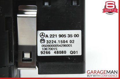 07-14 Mercedes W221 S400 S550 CL550 Headlight Head Light Switch Control Module