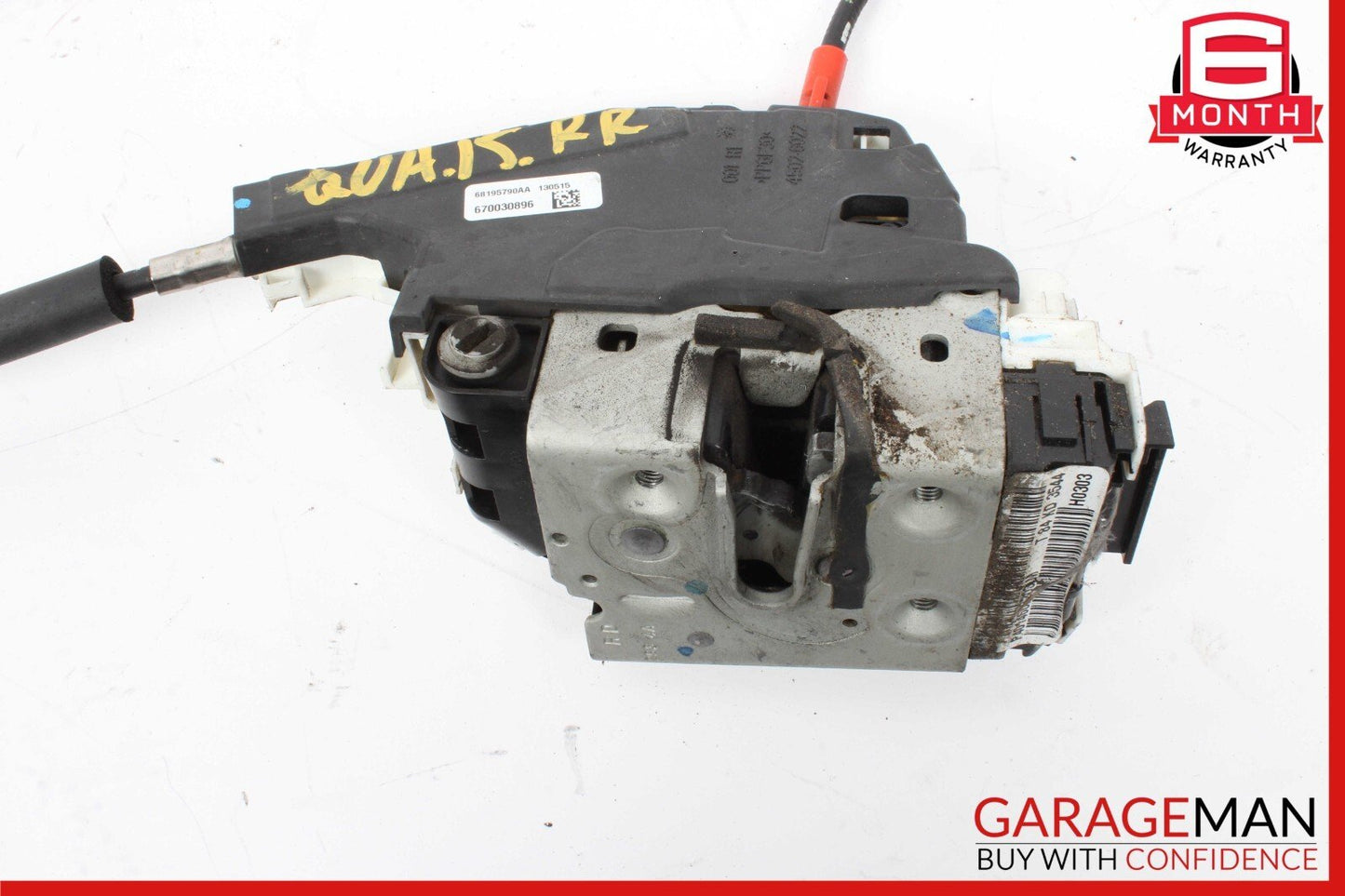 13-16 Maserati Quattroporte Rear Right Passenger Side Door Lock Latch Actuator