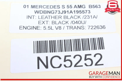 00-06 Mercedes W220 S55 AMG Rear Right / Left Side Upper Control Arm 2203521105