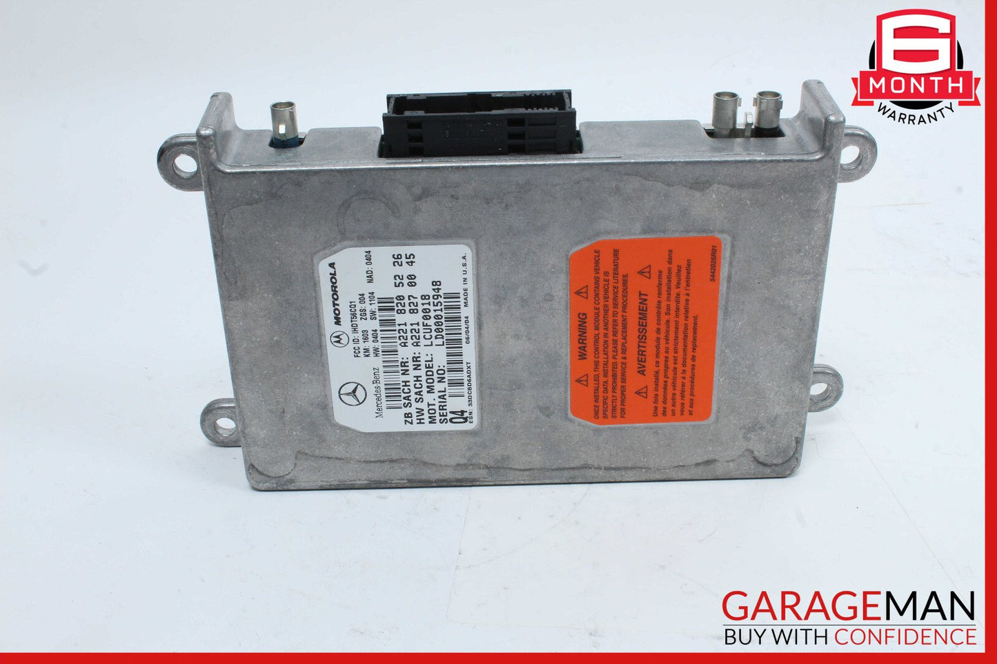 03-12 Mercedes S430 CLK500 SL500 C55 AMG Voice Communication Control Module OEM