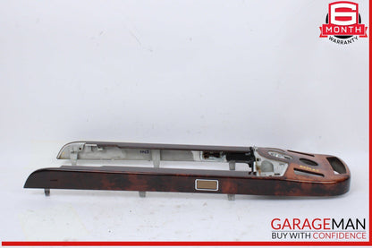 07-09 Mercedes W221 S550 CL600 Center Console Trim Bezel Wood 2216800234 OEM