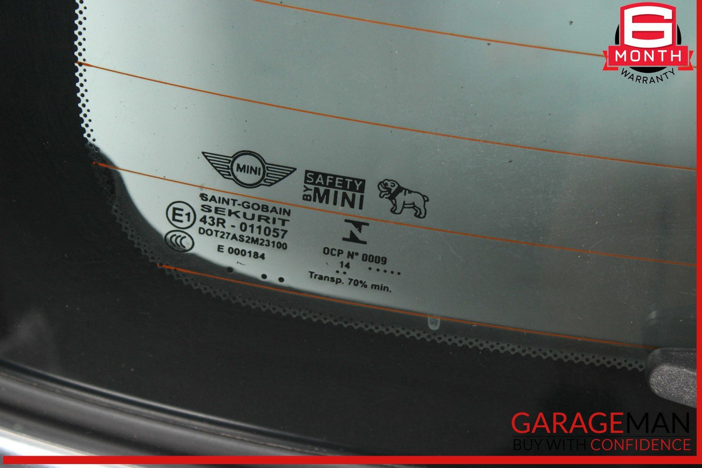 14-16 Mini Cooper Hardtop Rear Trunk Lid Hatch Tailgate OEM