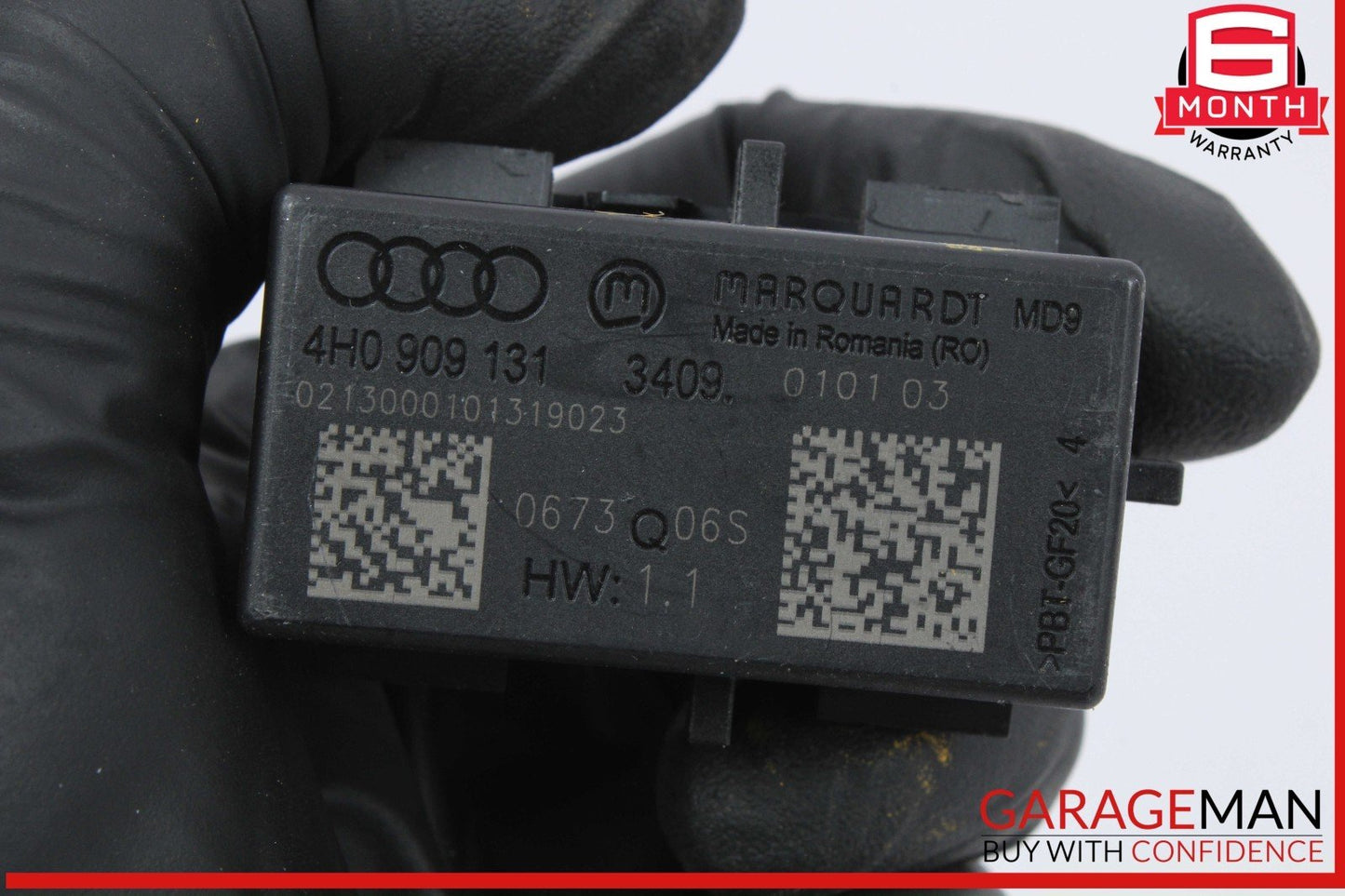 12-18 Audi A7 A6 Ignition Switch Control Lock Relay Module 4H0909131 OEM