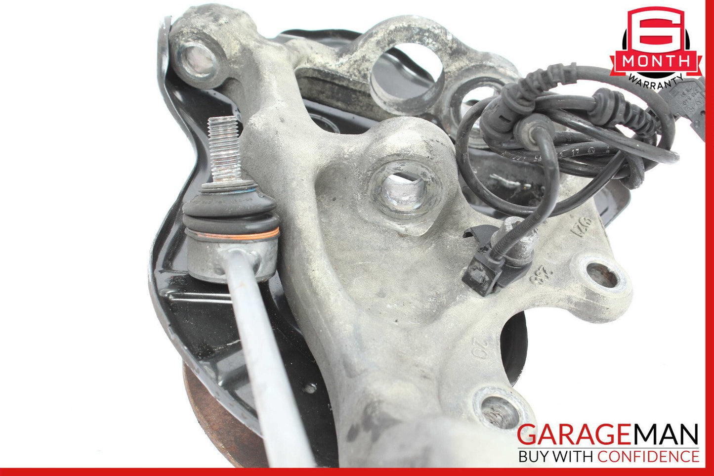 07-14 Mercedes W221 S550 Front Left Wheel Carrier Spindle Knuckle Hub OEM