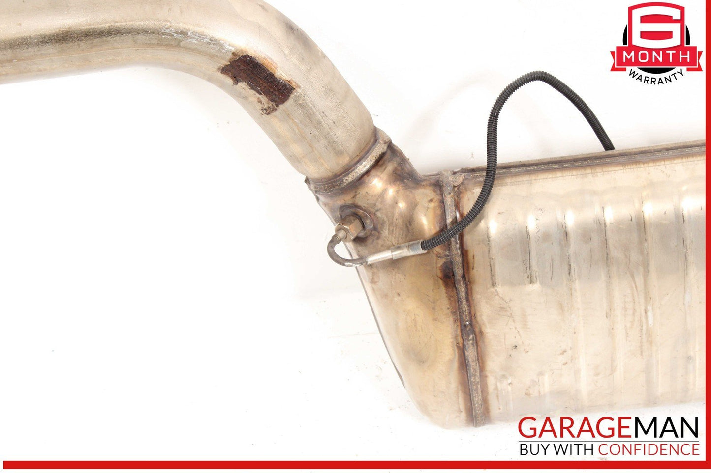 12-15 Mercedes X204 GLK250 Center Exhaust Muffler Resonator OEM