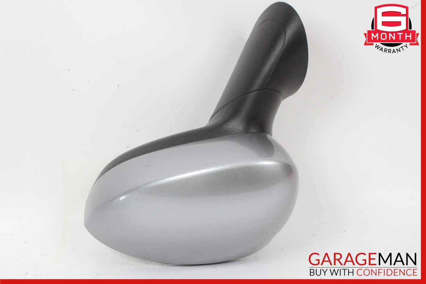 12-19 Fiat 500E Front Left Driver Side Door Rear View Mirror Gray OEM
