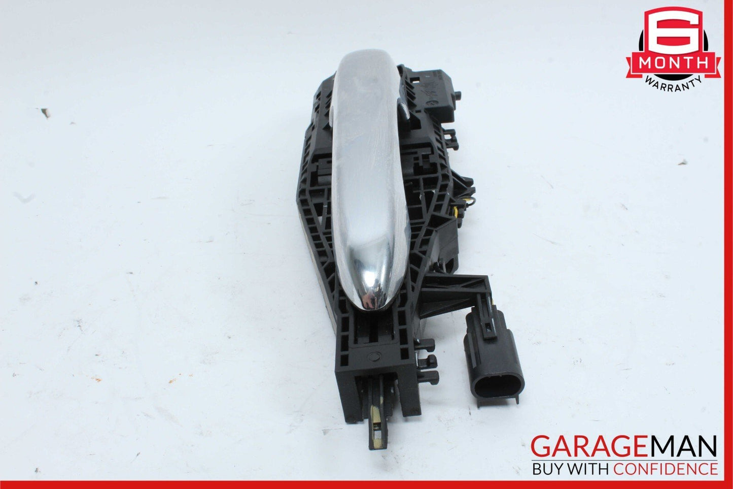 14-17 Maserati Ghibli Rear Left Side Exterior Door Handle Silver OEM
