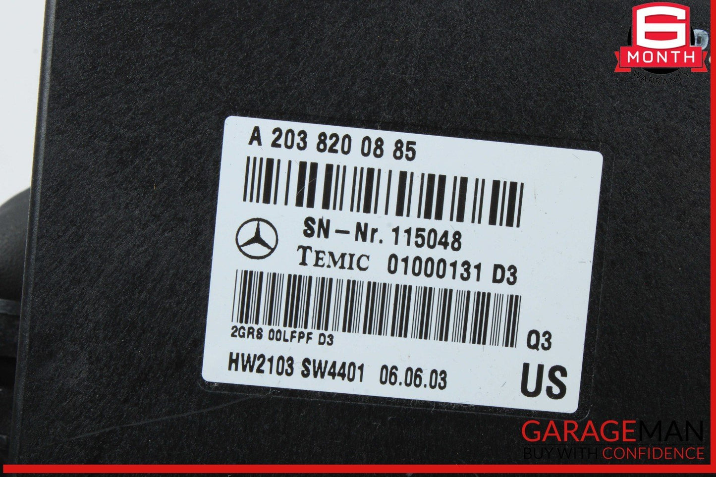 03-06 Mercedes R230 SL500 S55 Communication Voice Control Module 2038200885 OEM