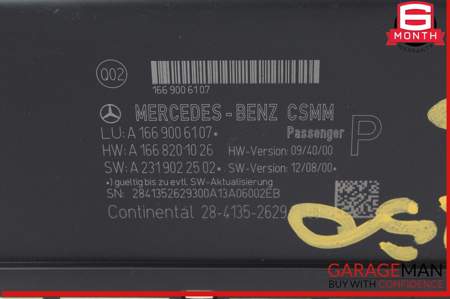 14-18 Mercedes W117 CLA250 Front Right Seat Control Module Unit 1669006107 OEM