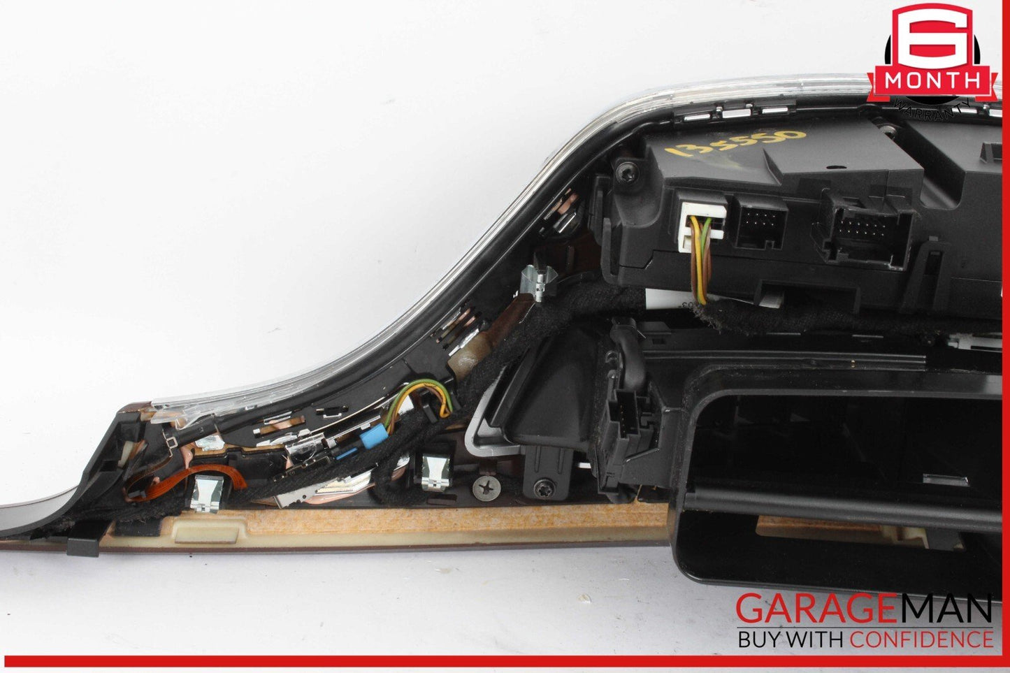 07-14 Mercedes W221 S550 Center Dash Heater Switch Control Panel Assembly OEM