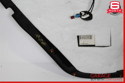 13-16 Mercedes X166 GL450 Rear Right Side Interior Door Panel Cover Trim Black