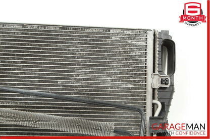 03-06 Mercedes CLS500 E500 Engine Coolant Radiator AC A/C Condenser Assembly OEM
