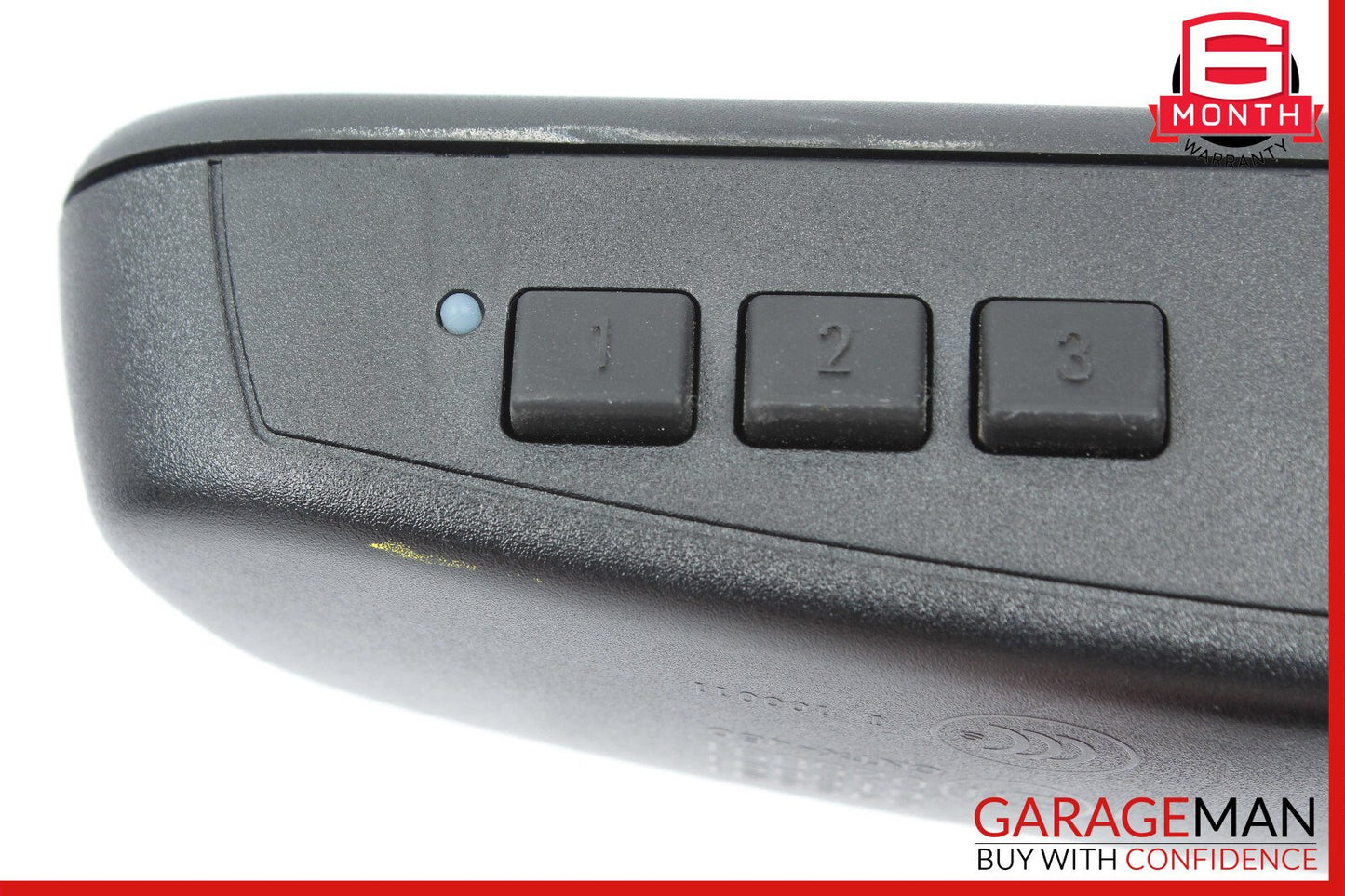 17-19 Jaguar XE Interior Rear View Mirror Black OEM