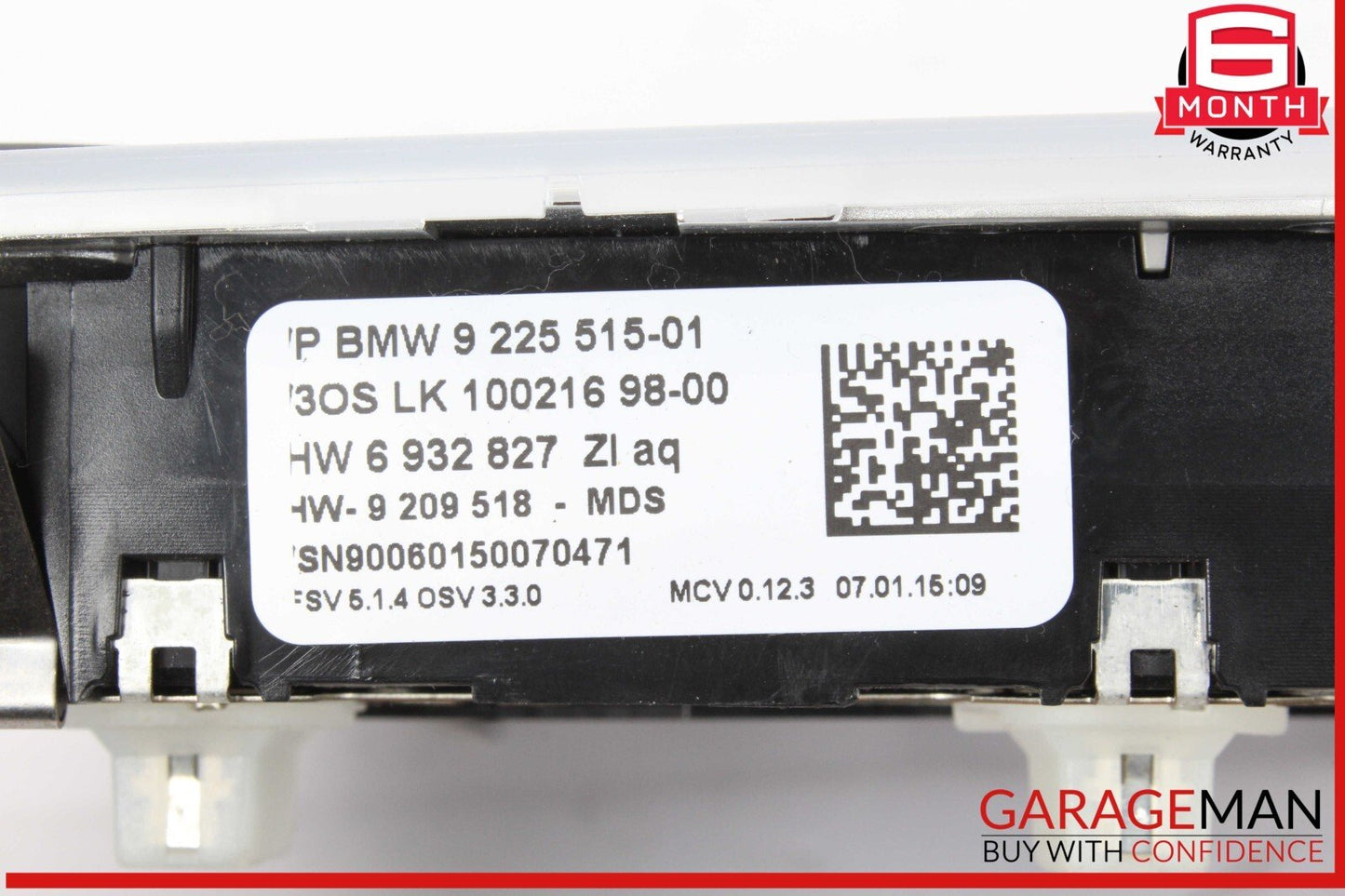 12-15 BMW X1 Interior Overhead Upper Dome Light
