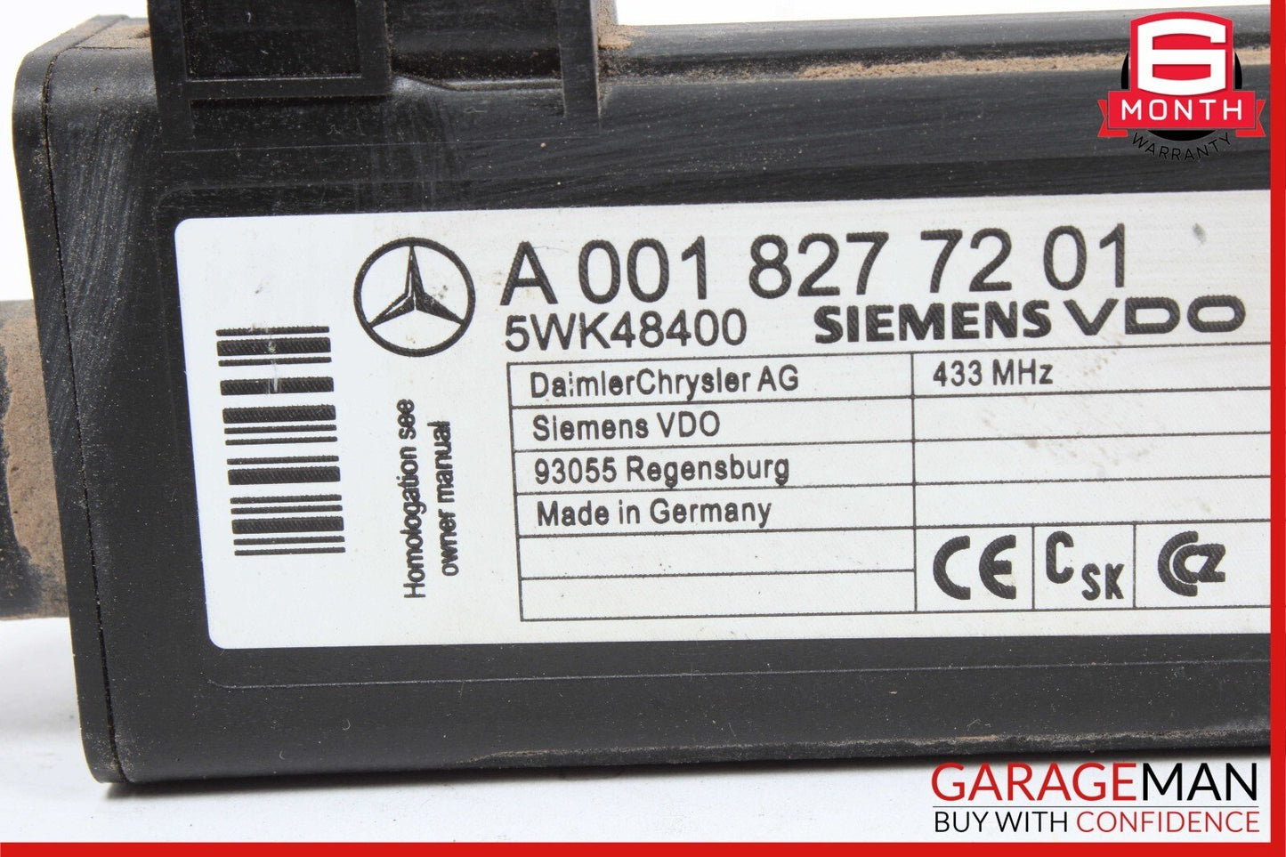 06-12 Mercedes X164 GL450 CLS550 SL550 TPMS Tire Pressure Antenna 0018277201 OEM