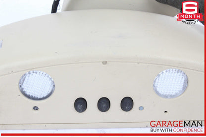 10-16 Mercedes W212 E350 Front Interior Top Upper Rear View Mirror Beige OEM