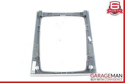 08-15 Mercedes W204 C250 C300 C350 Center Console Shift Shifter Bezel Trim Wood