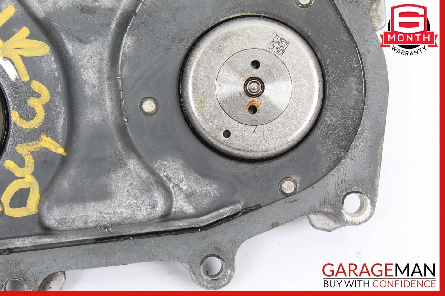12-18 Mercedes R172 SLK350 Front Left or Right Engine Timing Chain Cover Plate
