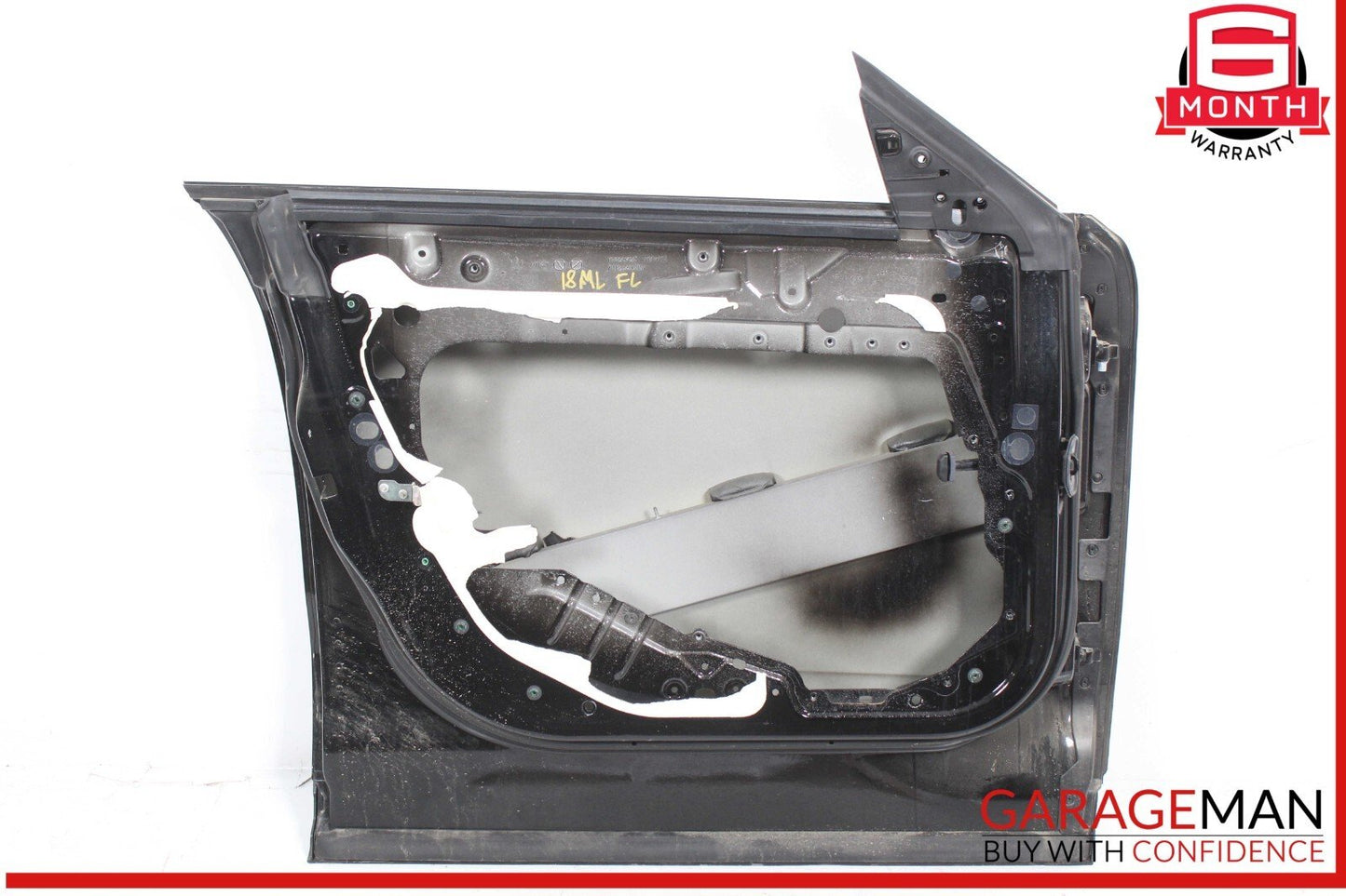 17-22 Maserati Levante M161 Front Left Driver Side Door Shell Black OEM