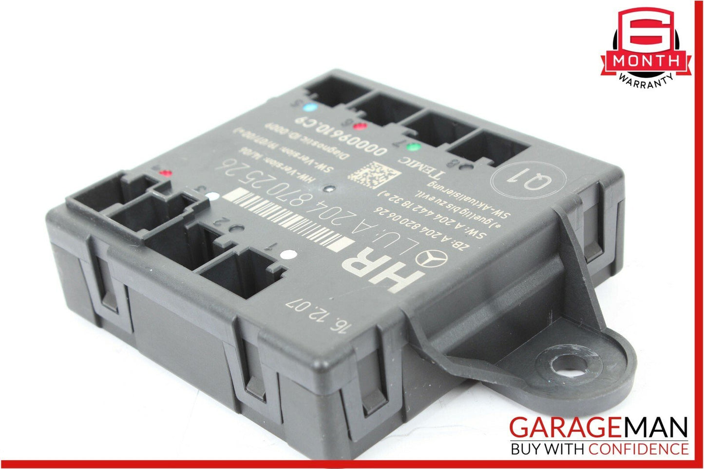 08-14 Mercedes W204 C300 Rear Right Passenger Side Door Controller Module