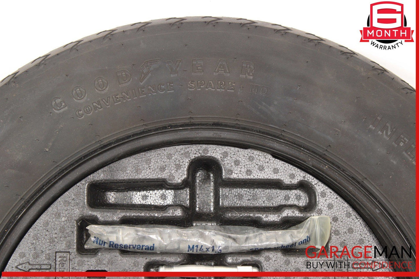 07-20 Mercedes X164 GL450 ML550 Emergency Spare Tire Wheel Donut Rim 19" 19 OEM
