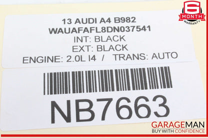 09-16 Audi A4 Rear Left Driver Side Upper Control Arm 8K0505323H OEM